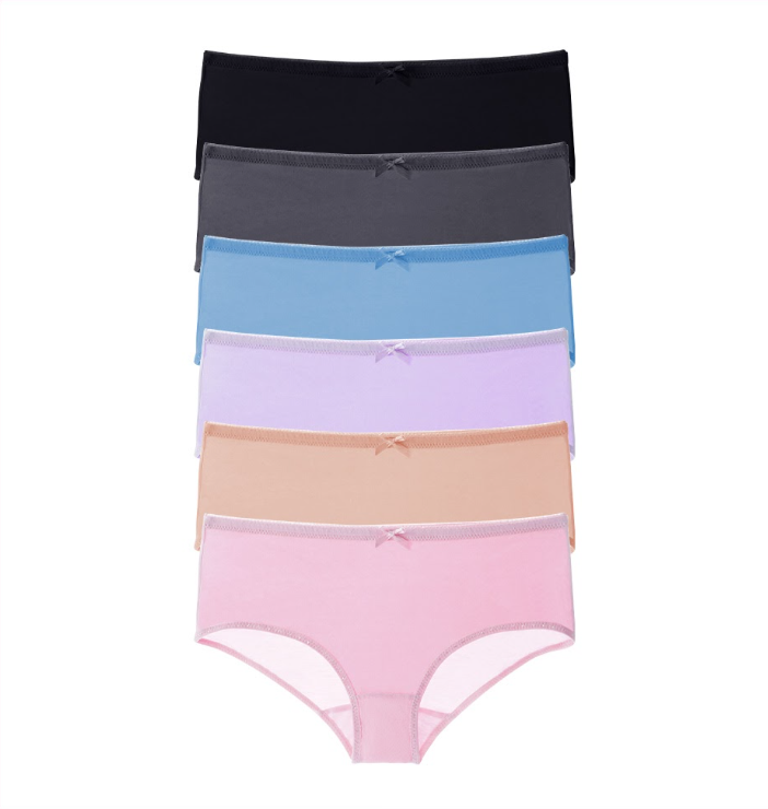 62113 JENNIFER High-Waisted Briefs (6-Pack)