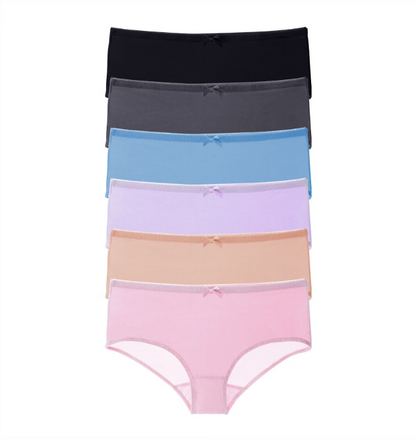 62113 JENNIFER High-Waisted Briefs (6-Pack)