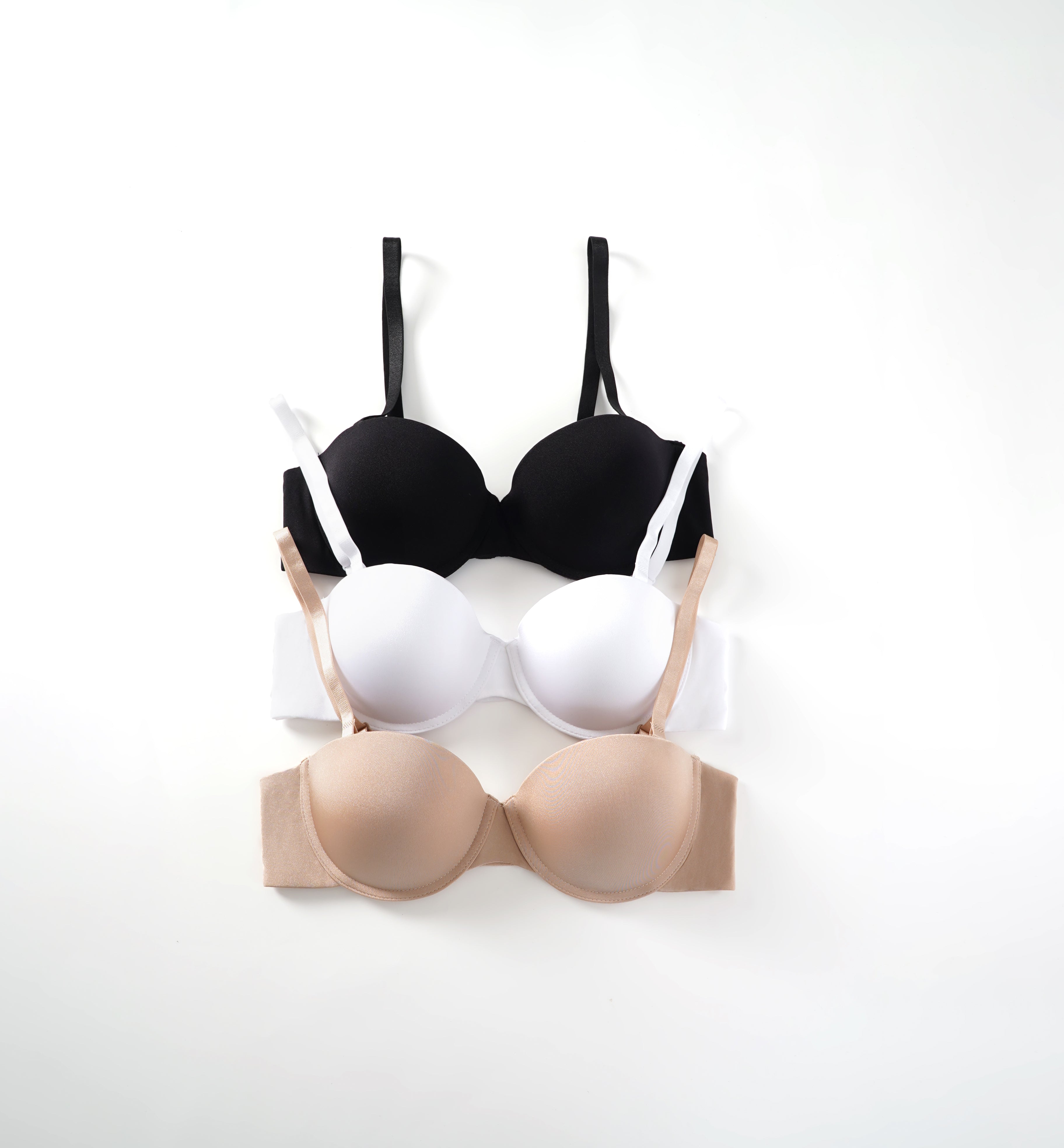 68104 A-C BASIC Shiny Microfiber Balconette-Bra