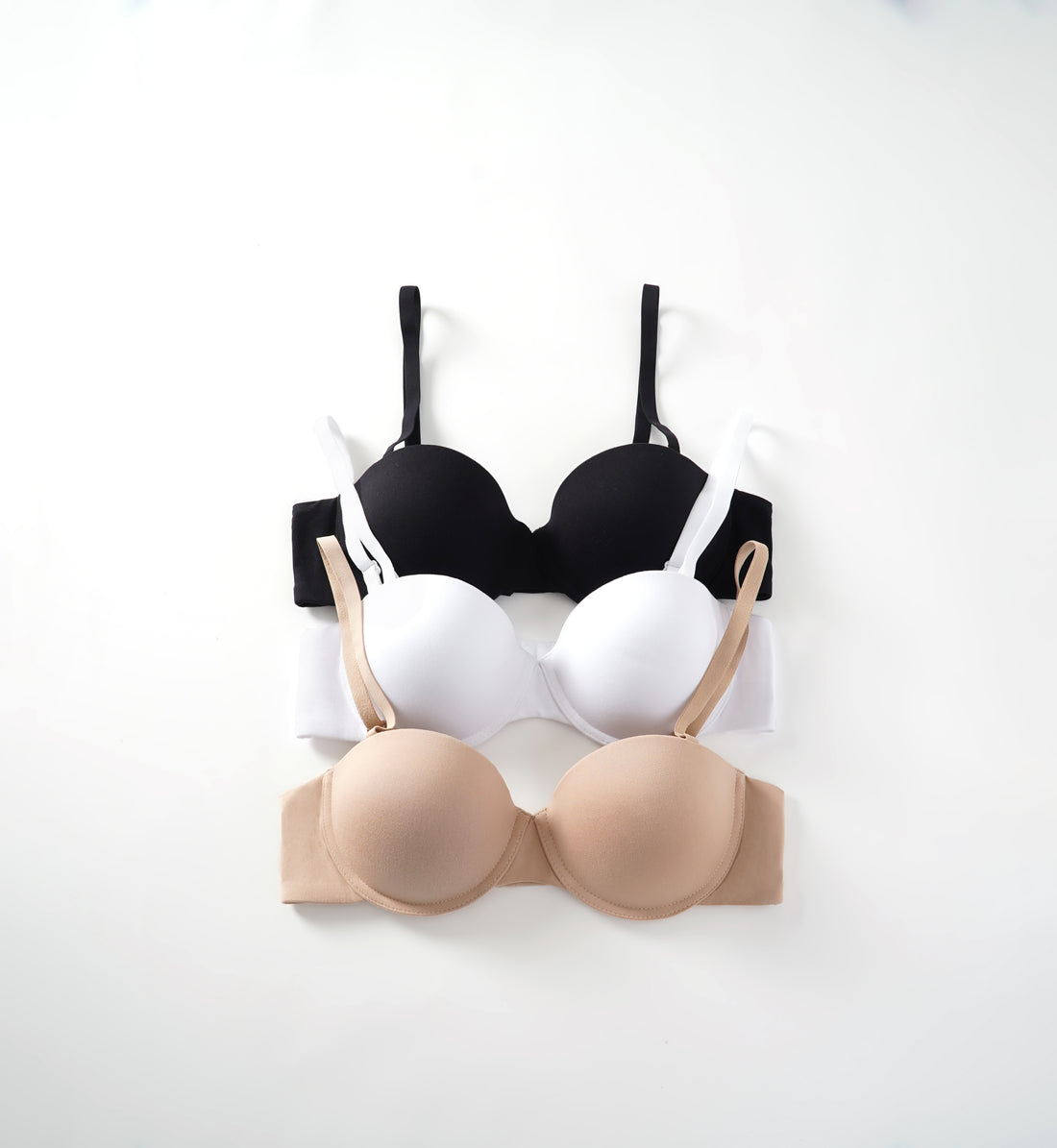 68206 A-B-C Microfiber Balconette Bra