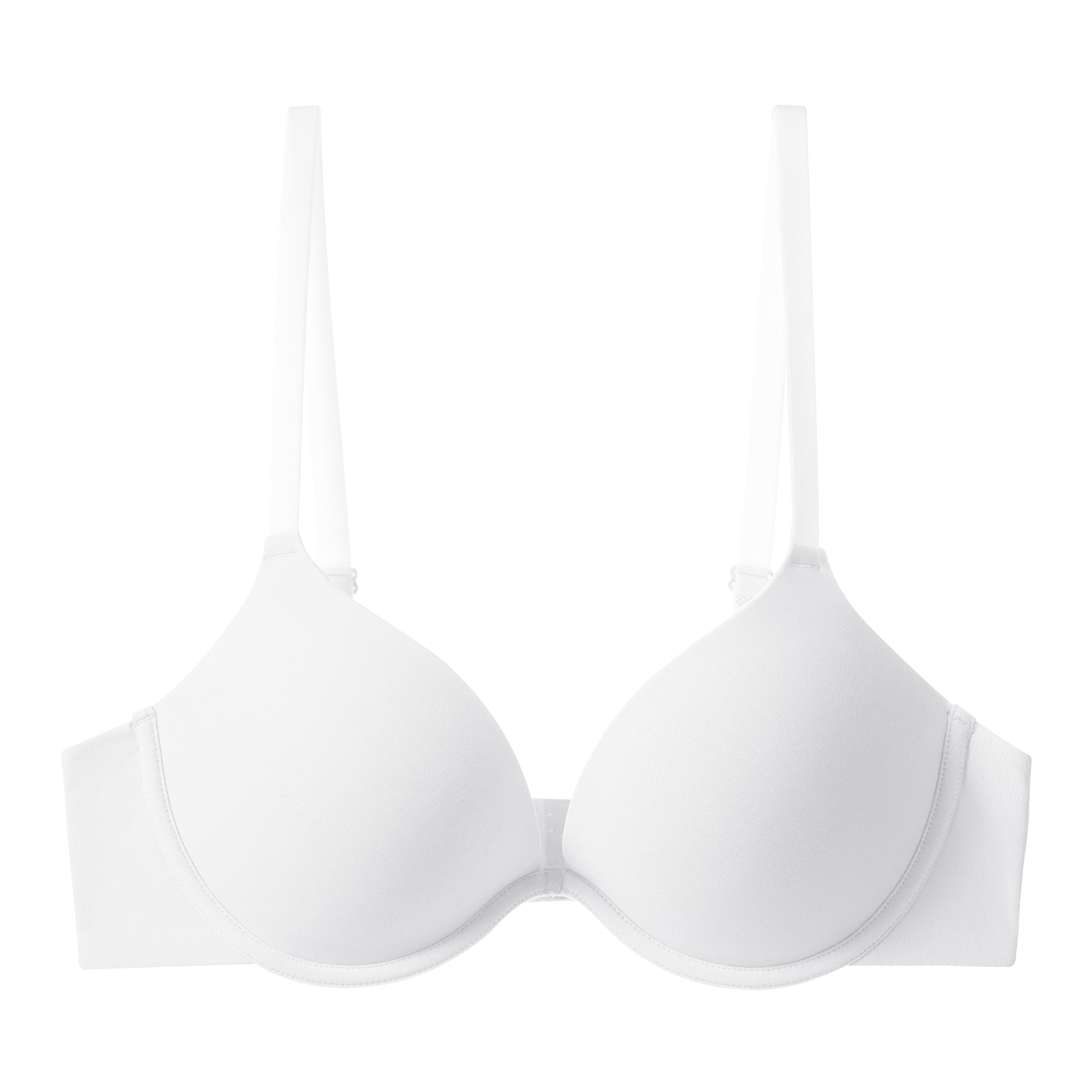 68210-C Microfiber Full Cup Push-Up Plunge Bra