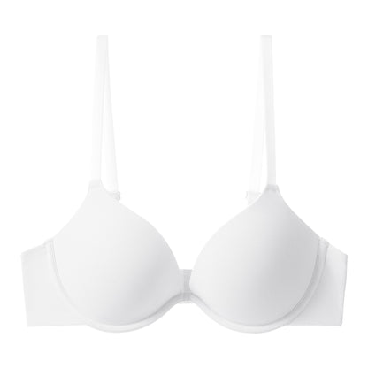 68210-C Microfiber Full Cup Push-Up Plunge Bra