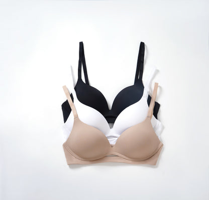 68216 B-C Wireless Shiny Microfiber Bra