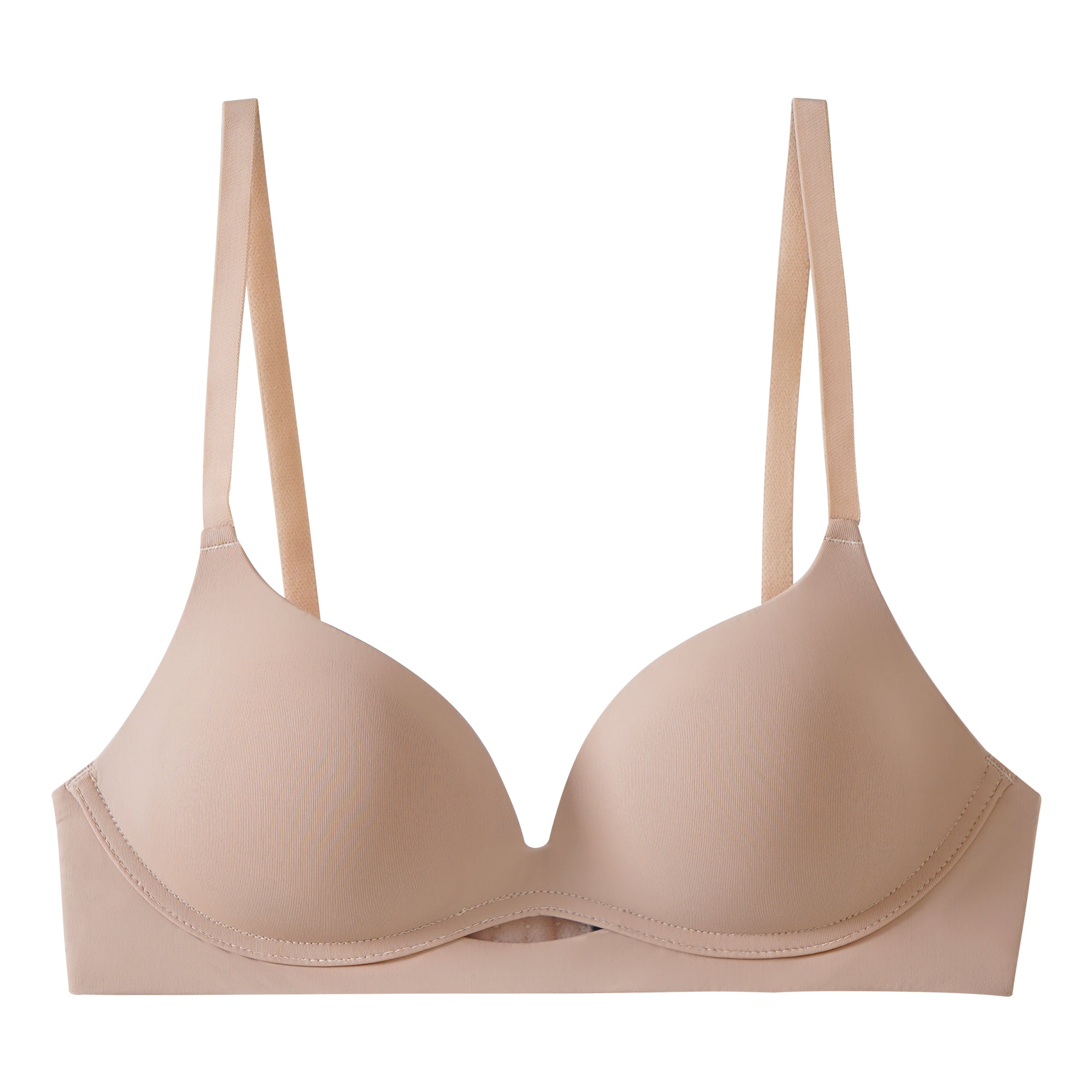 68216 B-C Wireless Shiny Microfiber Bra