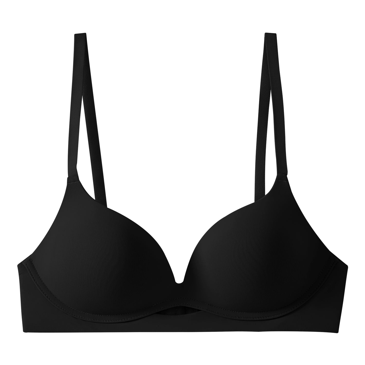 68216 B-C Wireless Shiny Microfiber Bra