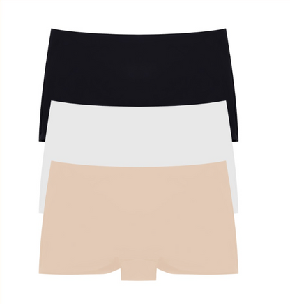 68600PH Seamless High-Waisted Boyshorts (3-Pack)