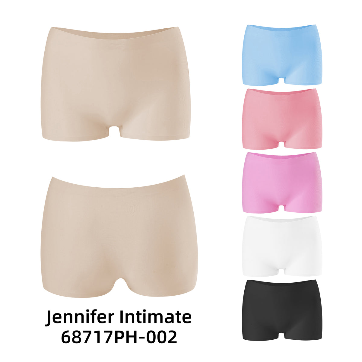 68717PH The "No-VPL / Seamless" Hook (Best for everyday wear) 6PACK