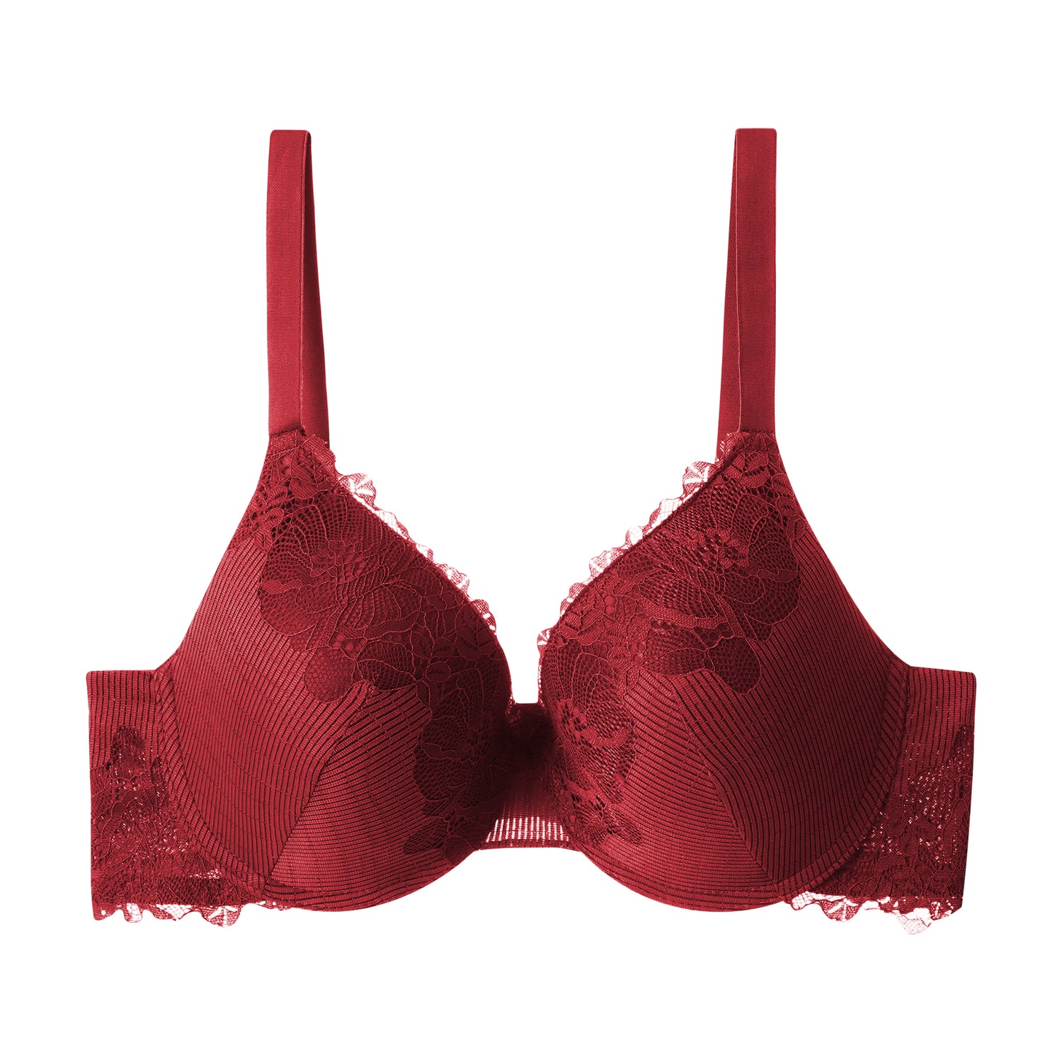 68859Q DD-DDD-Lace Full Cup Bra Queen Size