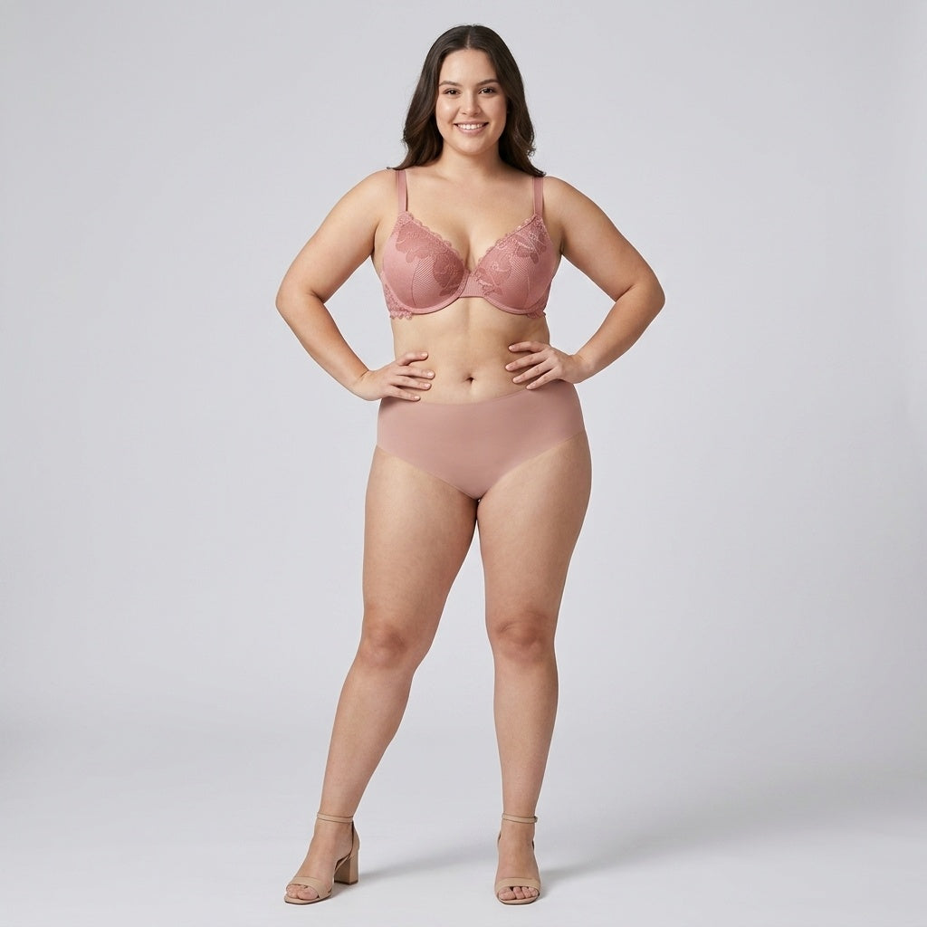 68859Q DD-DDD-Lace Full Cup Bra Queen Size