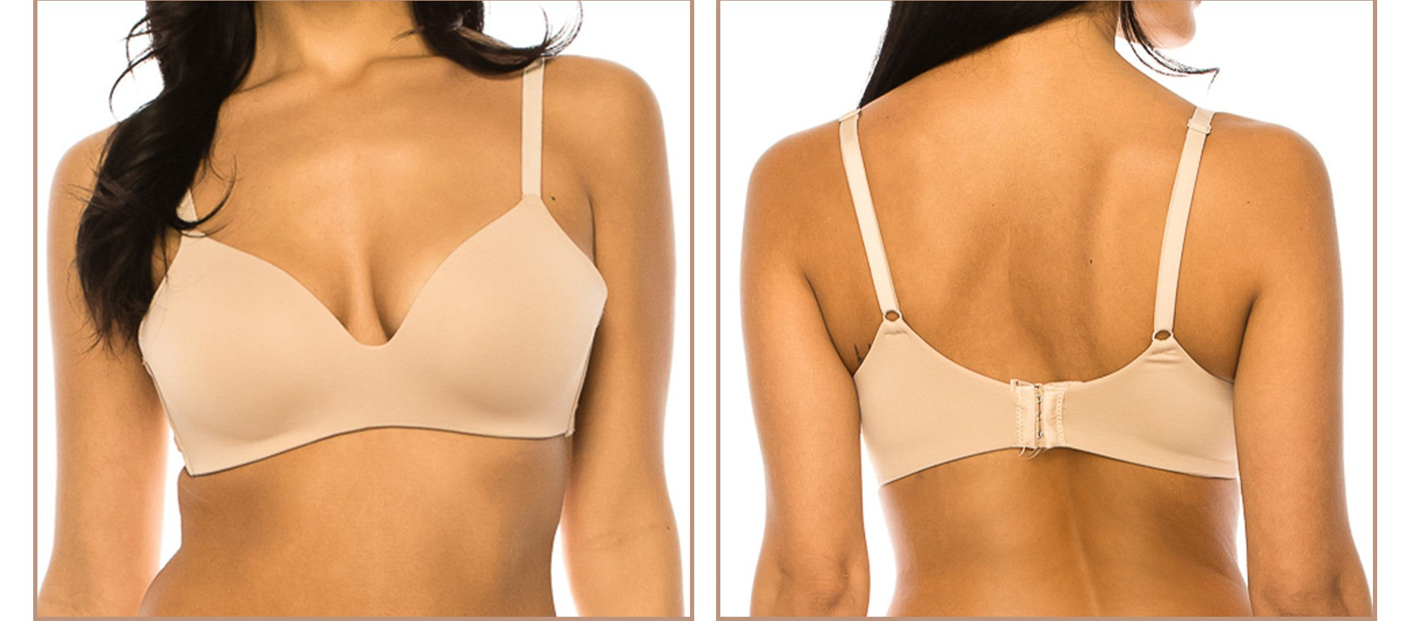68871  No Wire Microfiber Full Cup Bra
