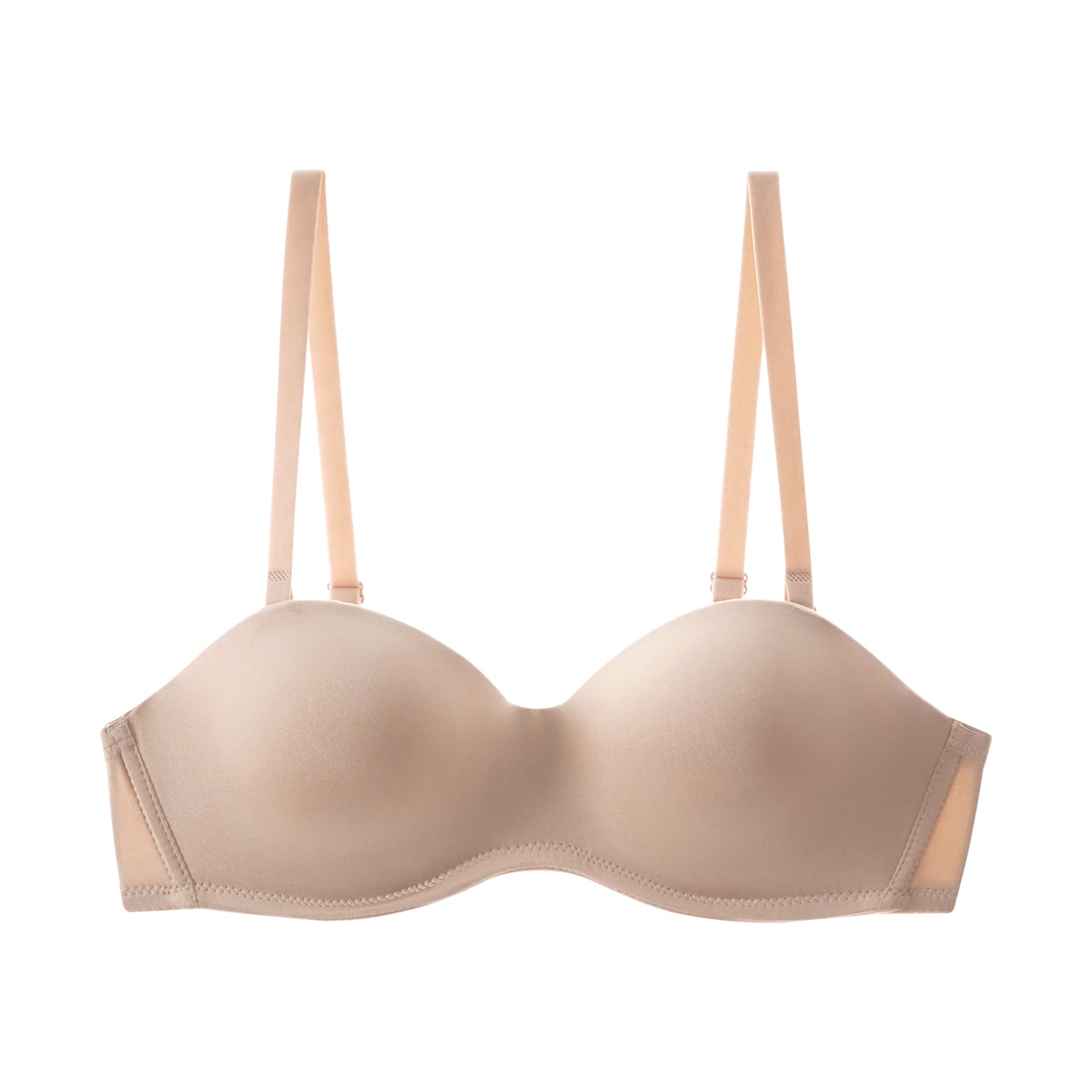 68893C No Wire Microfiber half Cup Bra