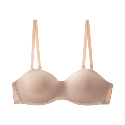 68893C No Wire Microfiber half Cup Bra