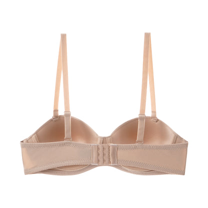 68893C No Wire Microfiber half Cup Bra