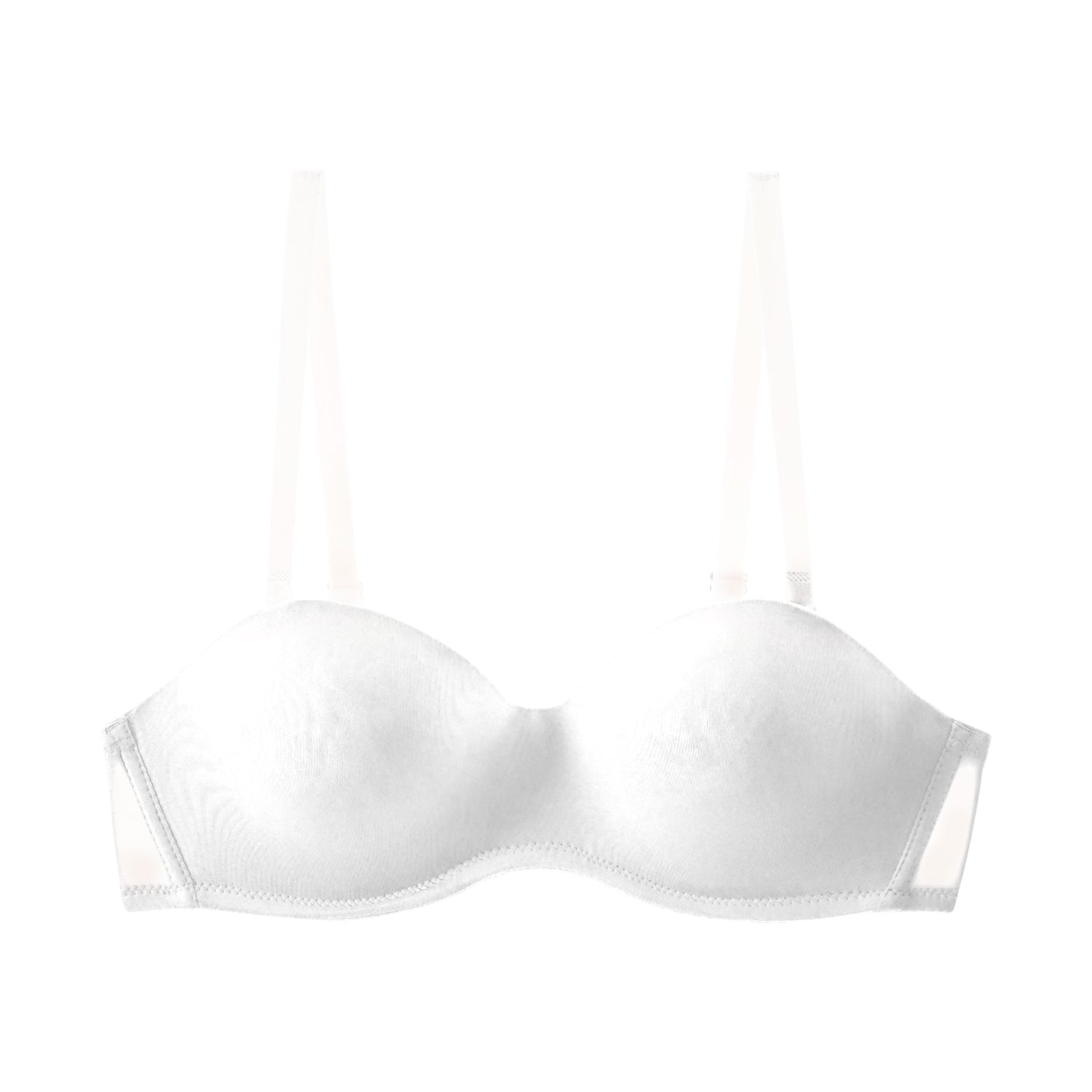 68893C No Wire Microfiber half Cup Bra