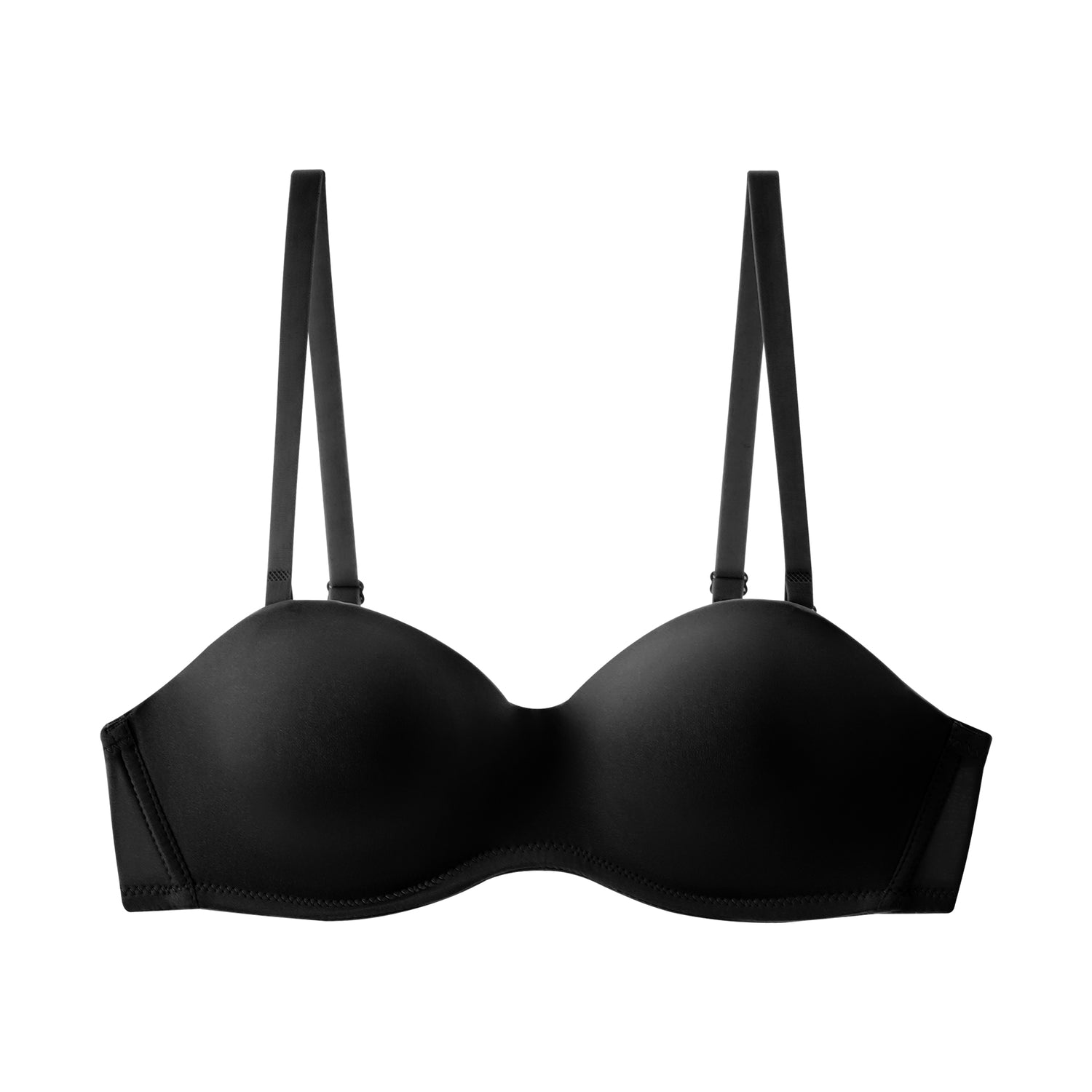 68893C No Wire Microfiber half Cup Bra