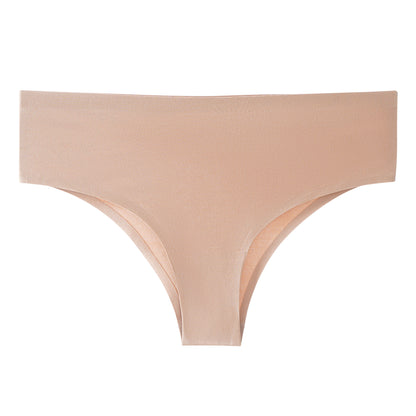 69145P 6 PACK MIX COLORS Smooth everyday cut featuring a mix of solid colors and animal prints.
