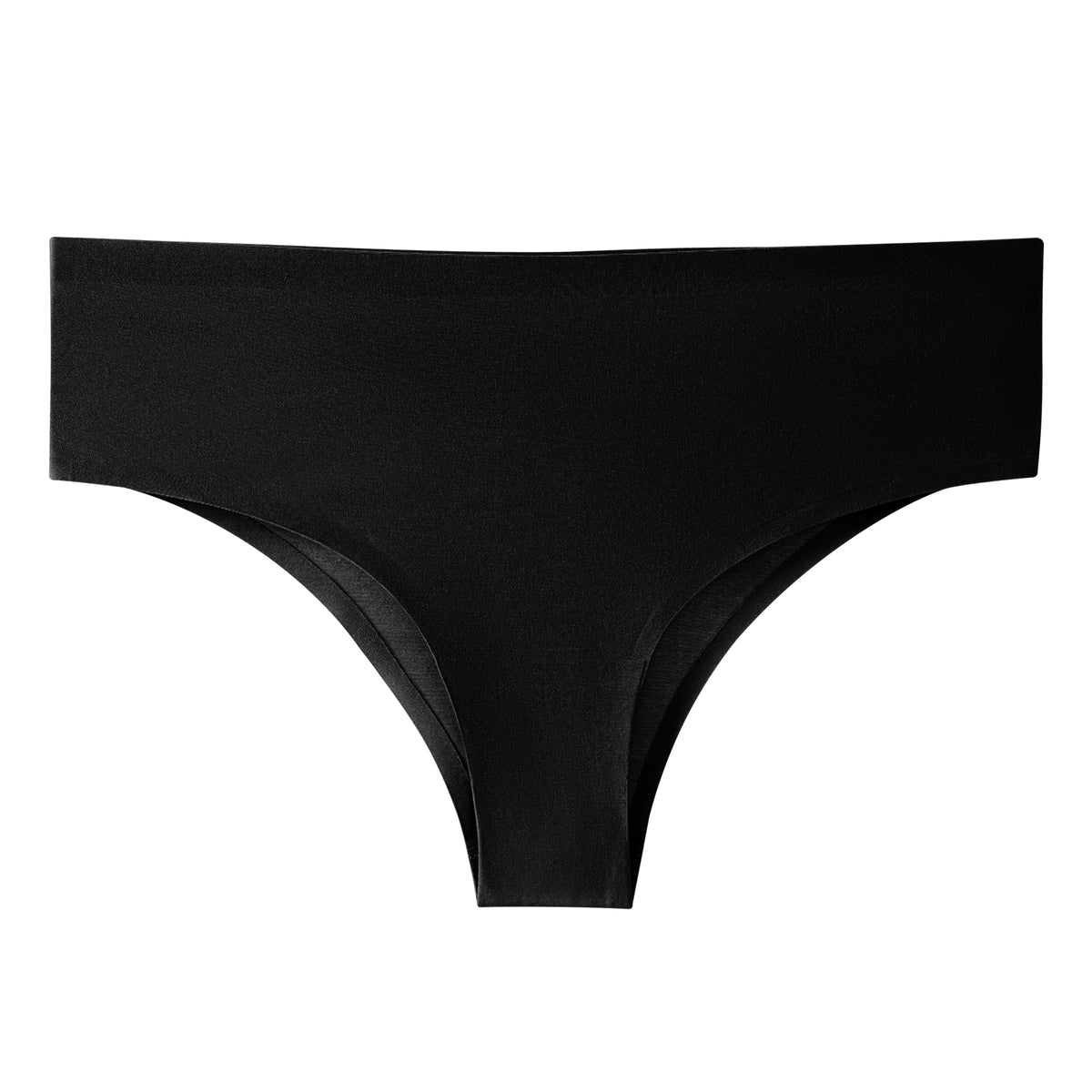 69145P 6 PACK MIX COLORS Smooth everyday cut featuring a mix of solid colors and animal prints.