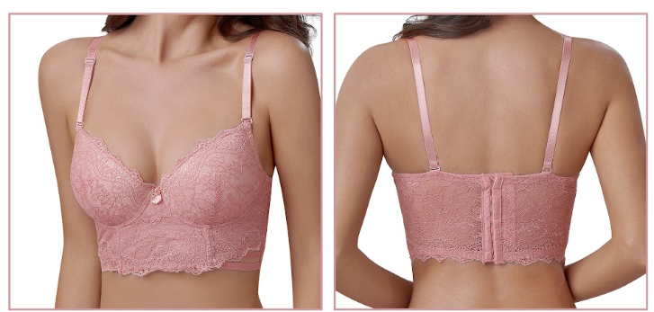 68744C Gorgeous Lace Longline Bra Multi-Pack 💐6PACK