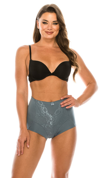 Fairtrade panty girdle with lace in the middle